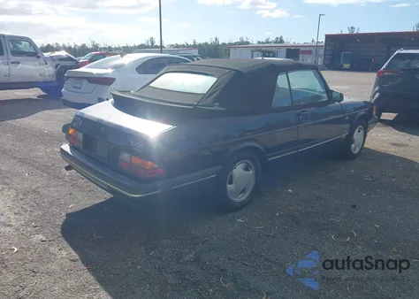 1994 Saab 900 из США, поврежденный, VIN YS3AL76L7R7002511